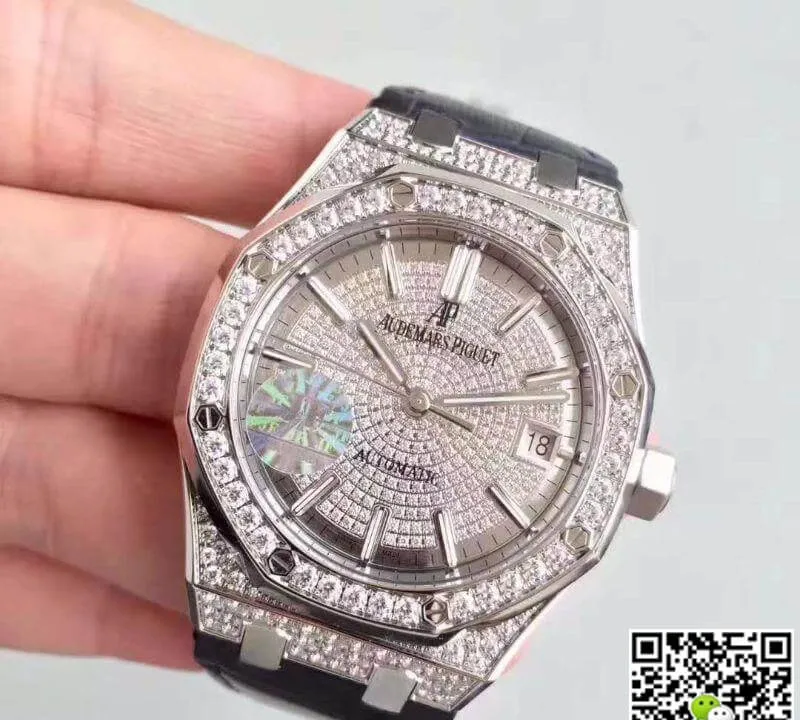 Audemars Piguet Royal Oak 15452BC.ZZ.D019CR.01 JF Factory 1:1 Best Edition Replica Watch Swiss ETA3120